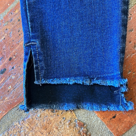 Pistola Aline High Rise Dark Wash Cropped Skinny Jeans sz25 - Picture 9 of 15